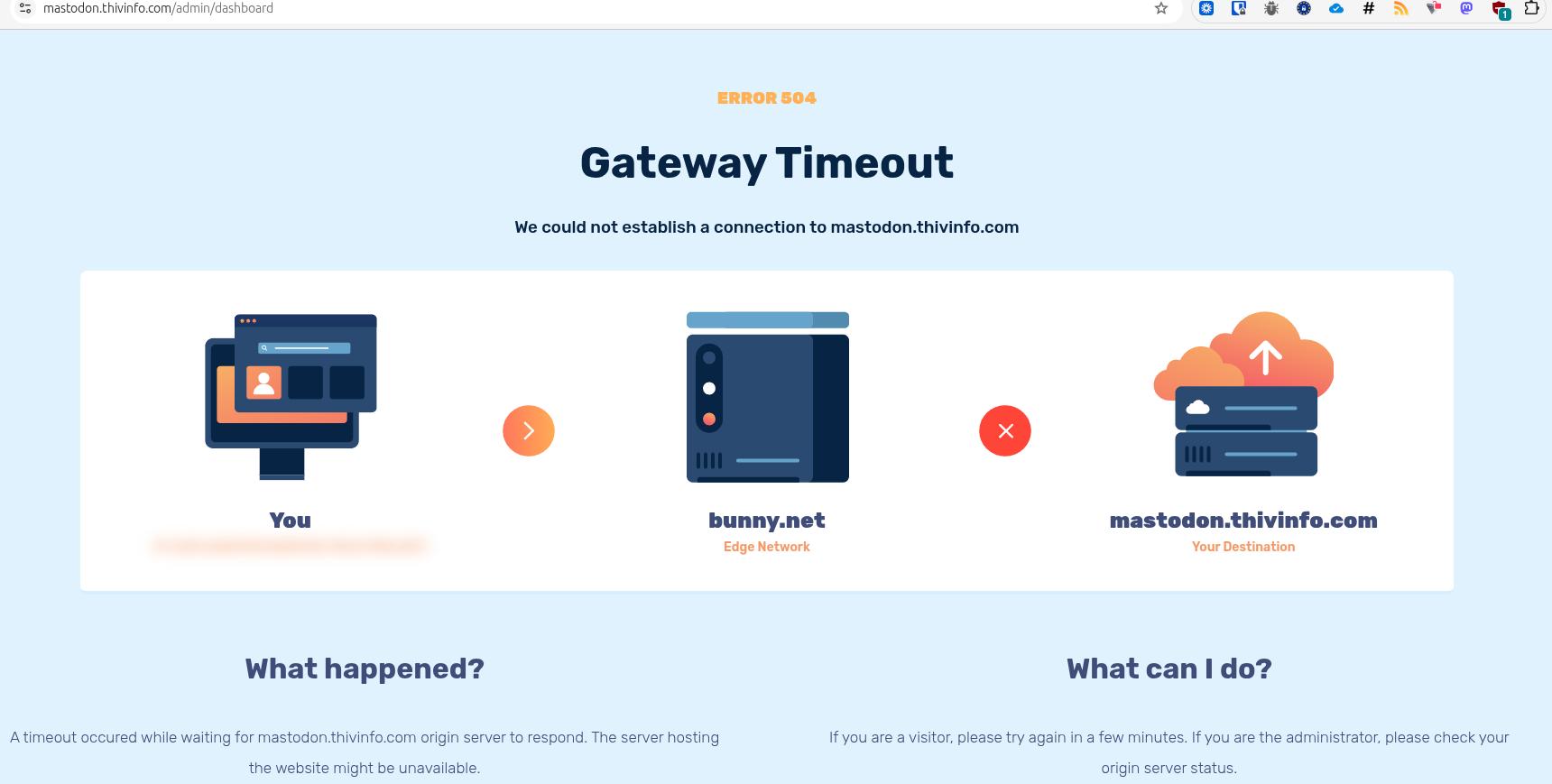 504 error page